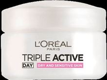 קרם פנים ליום לעור יבש ועדין - פעולה משולשת 