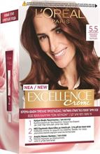 Crème צבע שיער קבוע - אקסלנס קרם 5.5 חום מהגוני 