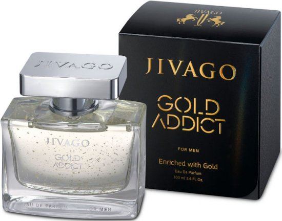 בושם לגבר 100 מ''ל Jivago Gold Addict או דה פרפיום E.D.P