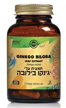 תמצית גינקו בילובה 60 כמוסות 