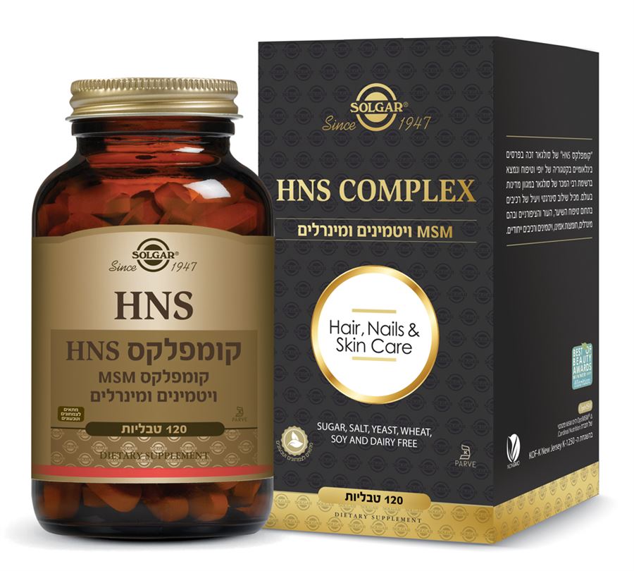 סולגאר HNS Complex 120 טבליות