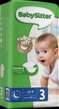 חיתולים מידה 3 Baby Sitter 
