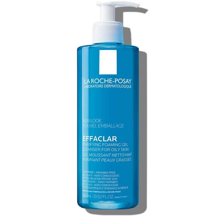 תרחיץ פנים בג'ל EFFACLAR לעור שמנוני