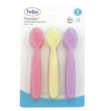 מארז 18 כפיות - Flawless&#x2122; Disposable Spoons 